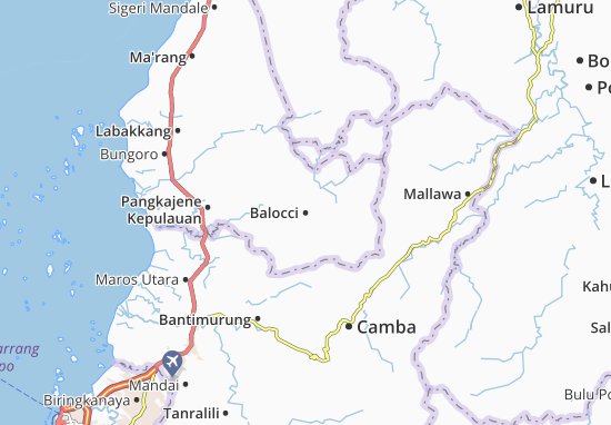 Mapa Balocci