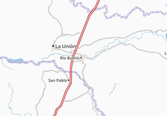 Mapa Río Bueno