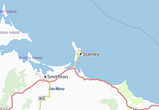 Mapa Stanley