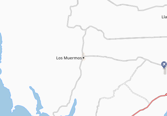 Karte Stadtplan Los Muermos