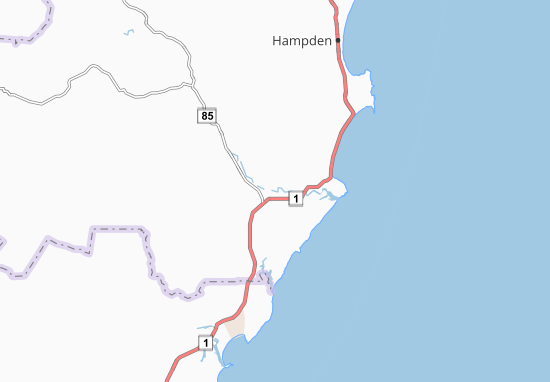 Mapa Palmerston