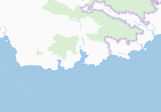 Karte Stadtplan Waikawa