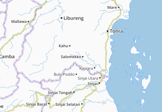 Karte Stadtplan Salomekko