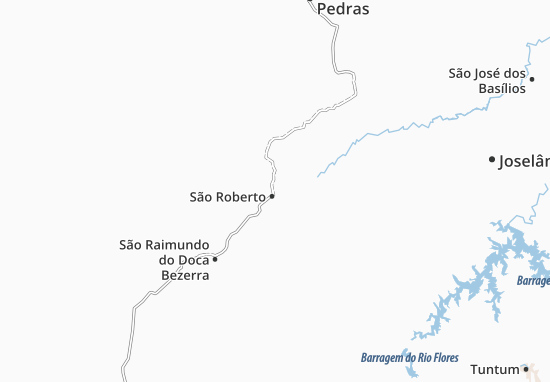 Mapa São Roberto
