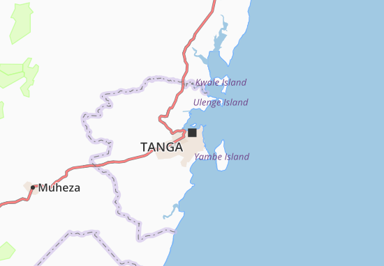 Carte-Plan Tanga