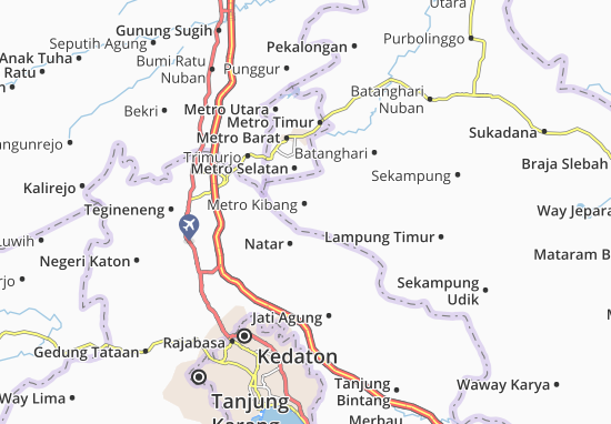 Mapa Metro Kibang