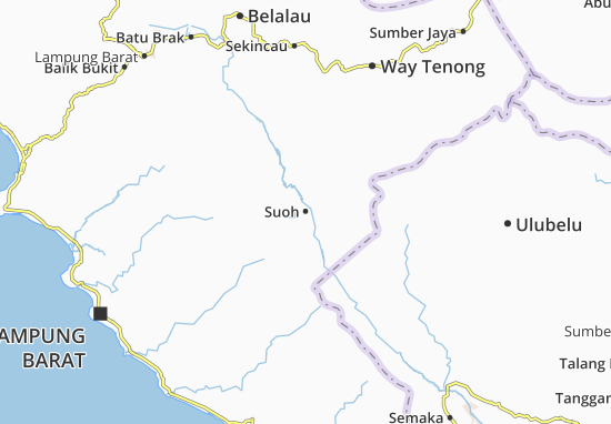 Kaart Plattegrond Suoh