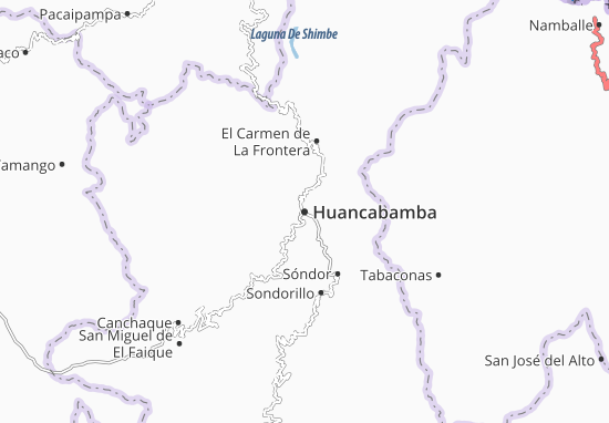 Mapa Huancabamba