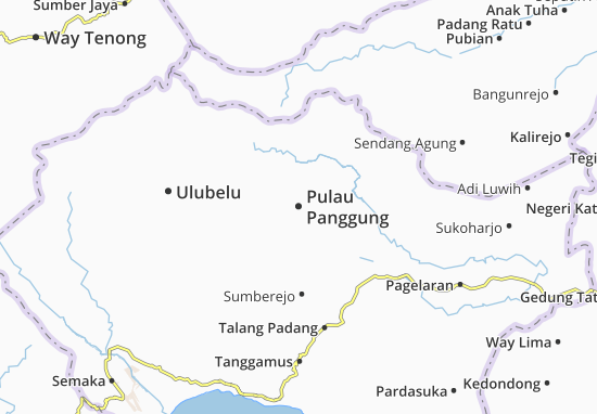 Carte-Plan Pulau Panggung