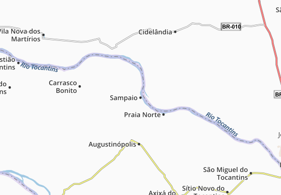 Mapa Sampaio
