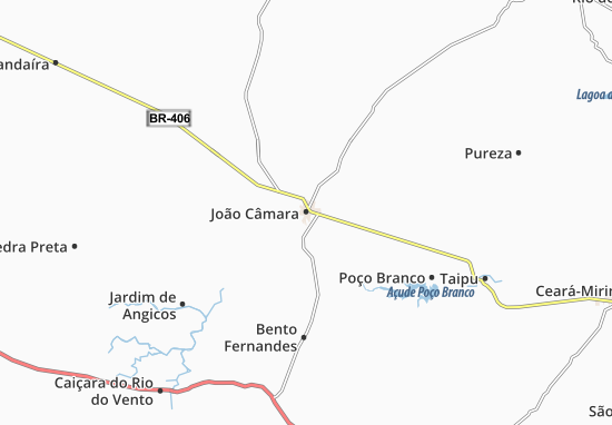 Mapa João Câmara