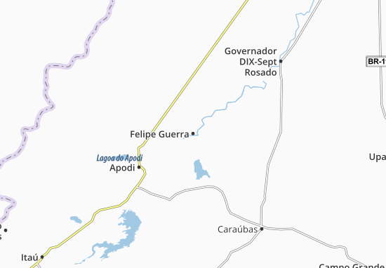 Mapa Felipe Guerra