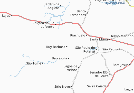 Mapa Ruy Barbosa