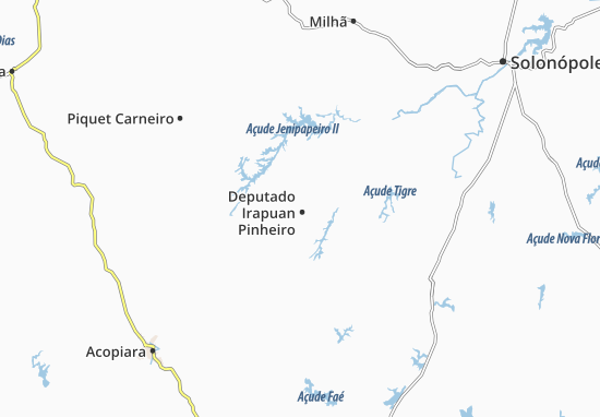 Mapa Deputado Irapuan Pinheiro