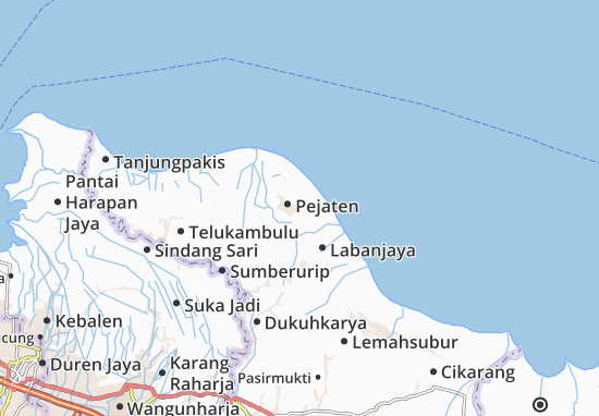 Cibuaya Map