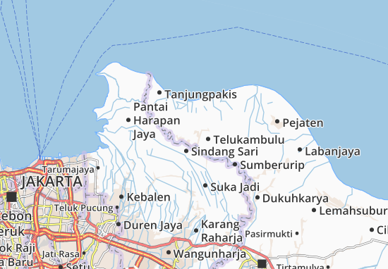 Kaart Plattegrond Baatujaya