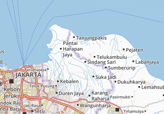 Kaart Plattegrond Cabangbungin