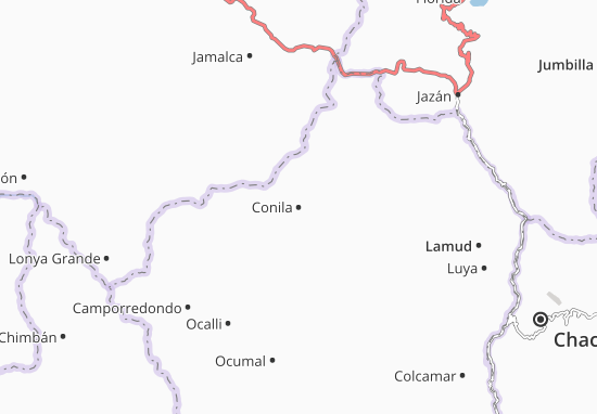 Kaart Plattegrond Conila