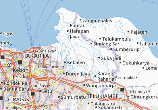 Kaart Plattegrond Tambelang