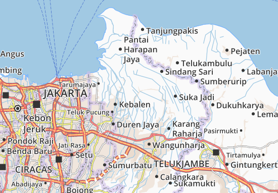 Mapa Sukamaju