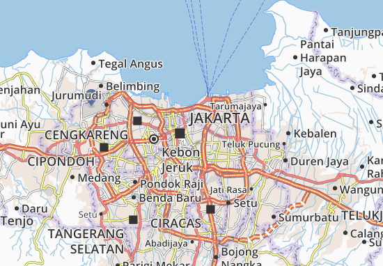 Karte Stadtplan Senen
