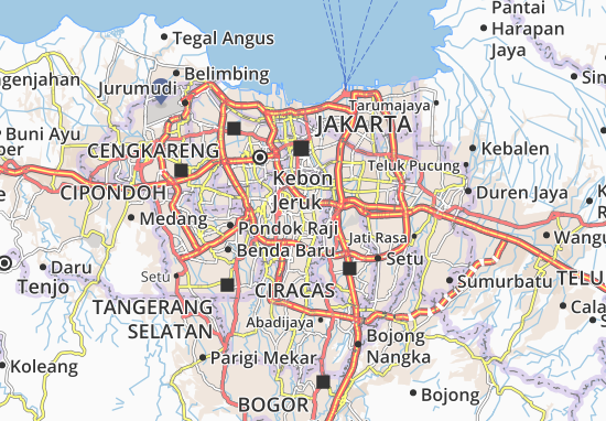 Karte Stadtplan Mampang Prapatan