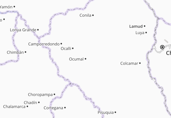 Kaart Plattegrond Ocumal