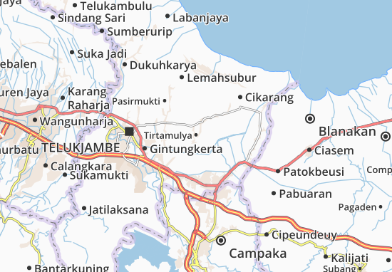 Mapa Tirtamulya