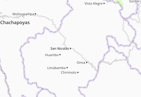 Mapa San Nicolás