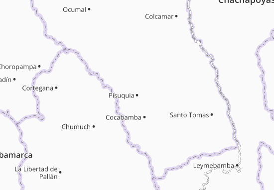 Kaart Plattegrond Pisuquia