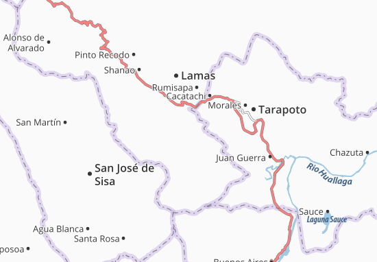 Karte Stadtplan Zapatero