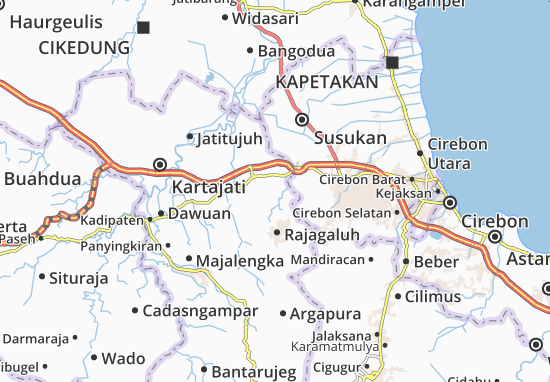 Karte Stadtplan Leuwimunding
