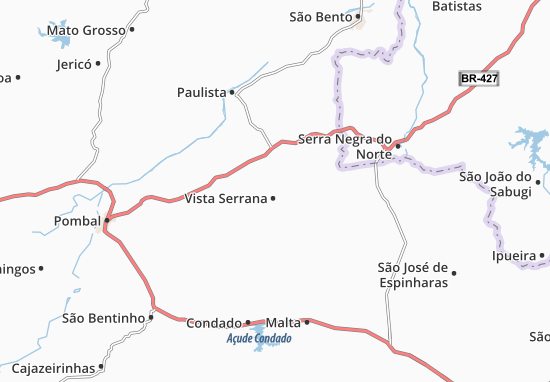 Mapa Vista Serrana