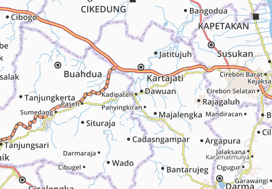 Kadipaten Map