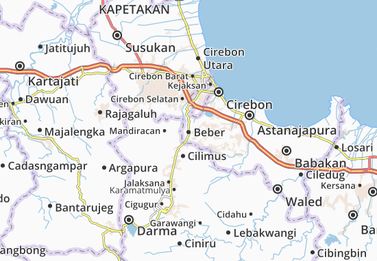 Beber Map