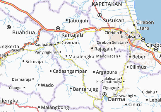 Sukahaji Map
