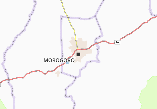 Karte Stadtplan Morogoro