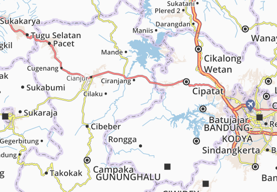 Mappe-Piantine Bojongpicung