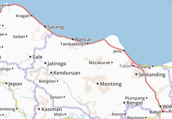Kerek Map