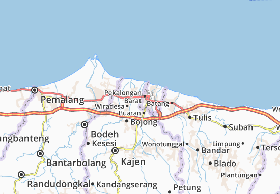 Karte Stadtplan Tirto