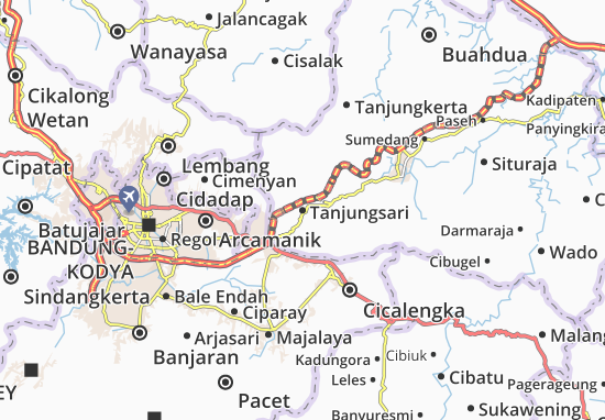 Carte-Plan Tanjungsari
