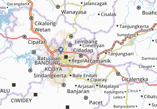 Mappe-Piantine Antapani Wetan