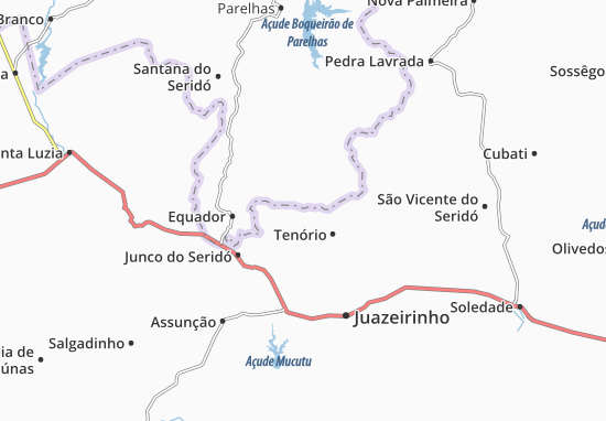 Mapa Tenório