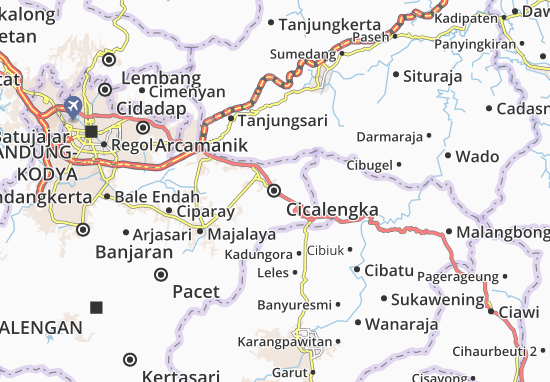 Cicalengka Map
