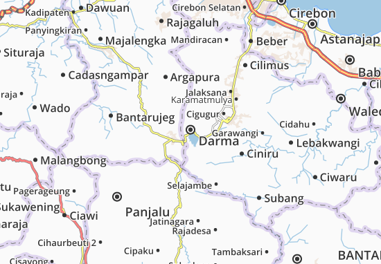Karte Stadtplan Darma