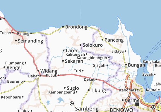 Mapa Karanggeneng