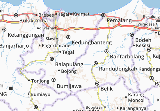 Karte Stadtplan Jatinegara