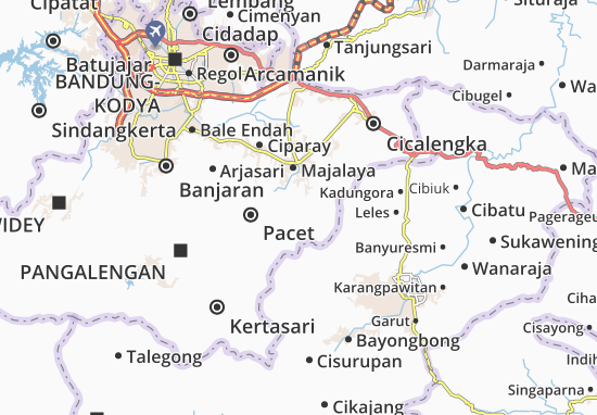 Karte Stadtplan Ibun