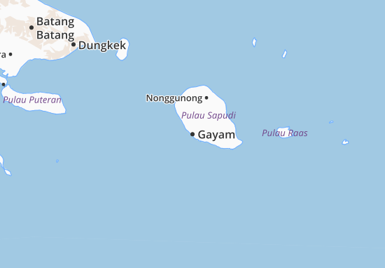 Mapa Gayam