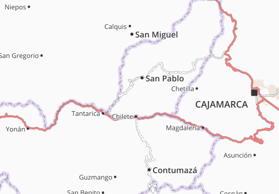 Mapa San Bernardino